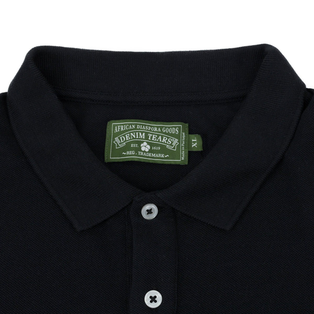 Black Peace Wreath Polo